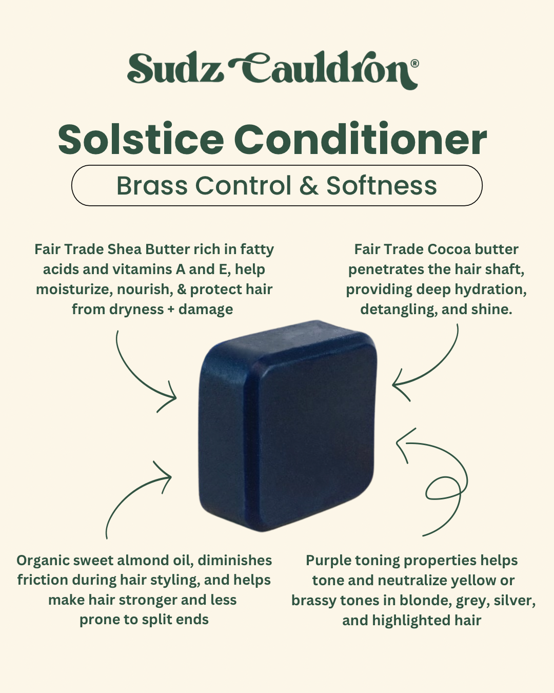 Acondicionador tonificante para control y suavidad del latón, Solstice