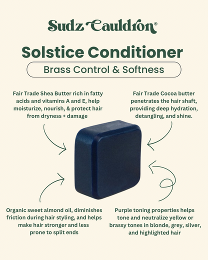 Acondicionador tonificante para control y suavidad del latón, Solstice