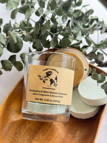 Eucalyptus Shower Steamers for Nasal Congestion, Sinus Relief & Relaxation